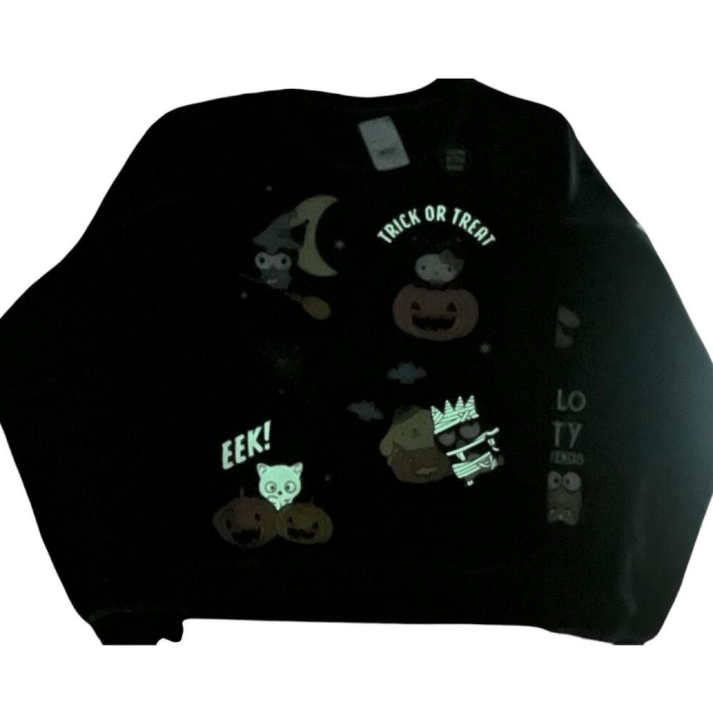 Women's Sanrio Hello Kitty & Friends Glow in the Dark Sweatshirt - Picture 2 of 8